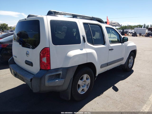 2005 Nissan Xterra S მანქანა იყიდება აუქციონზე, vin: 5N1AN08U55C626464, აუქციონის ნომერი: 45936584