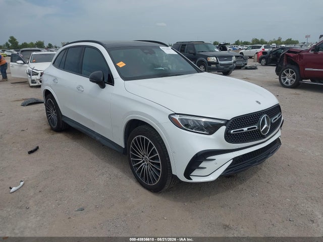 45936610 :رقم المزاد ، W1NKM4GB6SF289826 vin ، 2025 Mercedes-benz Glc 300 Suv مزاد بيع