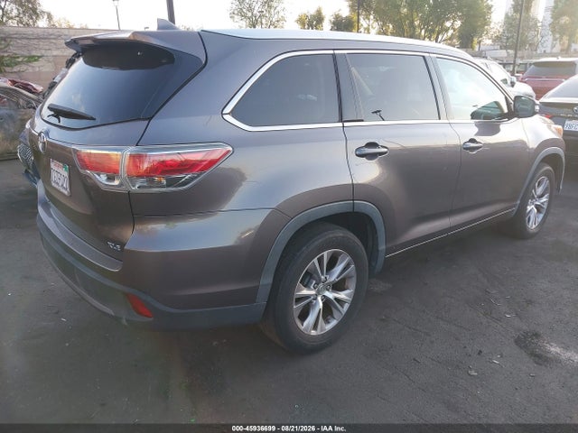 Toyota Highlander Xle V6 2014 5TDKKRFH1ES027121 Image 4