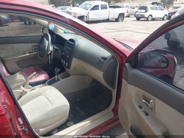 Продаж на аукціоні авто 2007 Kia Spectra Ex, vin: KNAFE121975439327, номер лоту: 45936707