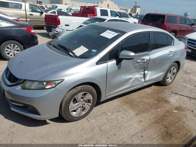 45936766 :رقم المزاد ، 2HGFB2F54FH516676 vin ، 2015 Honda Civic Lx مزاد بيع