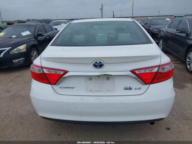 Aukcja sprzedaży 2015 Toyota Camry Hybrid Le, vin: 4T1BD1FK4FU169432, numer aukcji: 45936867