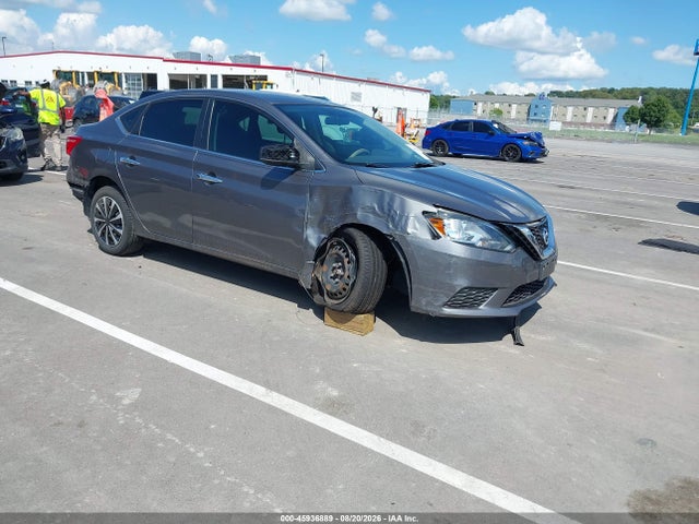 45936889 :رقم المزاد ، 3N1AB7AP6KY258389 vin ، 2019 Nissan Sentra S مزاد بيع