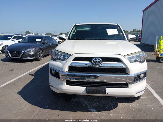 2016 Toyota 4runner Limited მანქანა იყიდება აუქციონზე, vin: JTEBU5JR9G5295003, აუქციონის ნომერი: 45936935