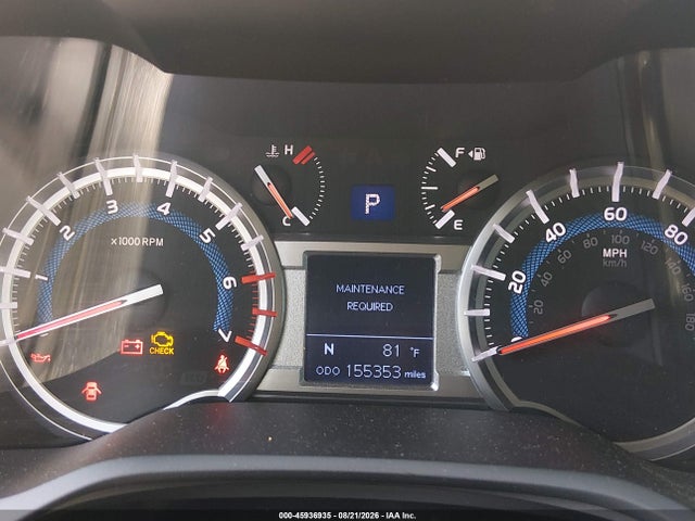 2016 Toyota 4runner Limited მანქანა იყიდება აუქციონზე, vin: JTEBU5JR9G5295003, აუქციონის ნომერი: 45936935