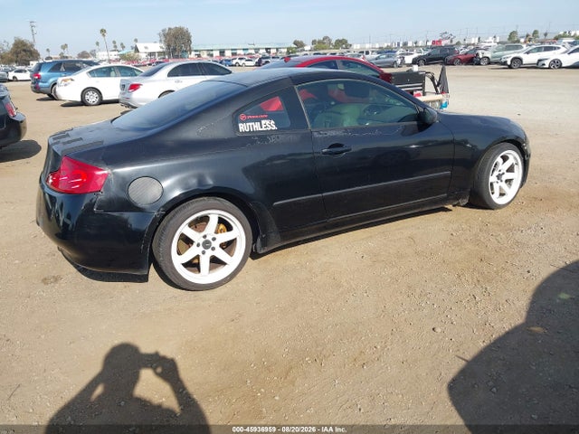 Aukcja sprzedaży 2003 Infiniti G35 Base W/6 Speed Manual, vin: JNKCV54E03M208957, numer aukcji: 45936959