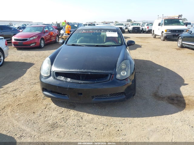 Aukcja sprzedaży 2003 Infiniti G35 Base W/6 Speed Manual, vin: JNKCV54E03M208957, numer aukcji: 45936959