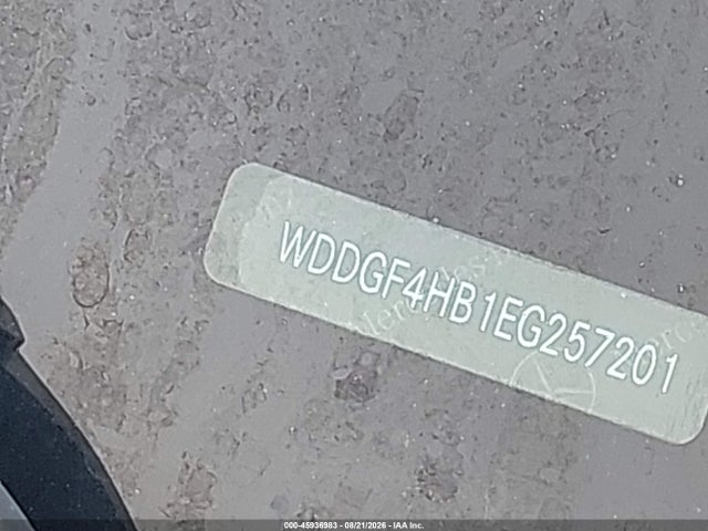 45936983 :رقم المزاد ، WDDGF4HB1EG257201 vin ، 2014 Mercedes-benz C 250 Sport مزاد بيع
