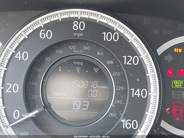 45936988 :رقم المزاد ، 1HGCR2F87FA171716 vin ، 2015 Honda Accord Ex-l مزاد بيع
