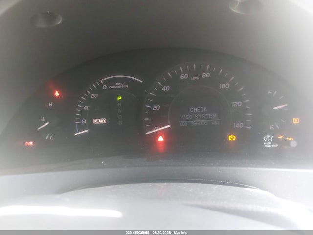 2008 Toyota Camry Hybrid მანქანა იყიდება აუქციონზე, vin: 4T1BB46K08U038007, აუქციონის ნომერი: 45936995