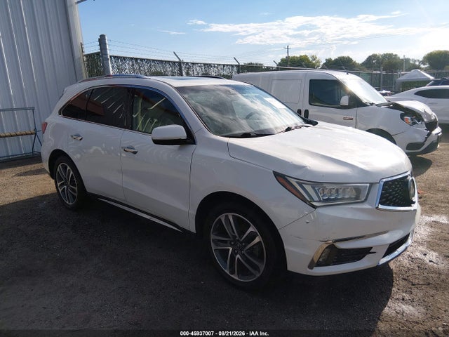 Aukcja sprzedaży 2017 Acura Mdx Advance   Entertainment Pkgs, vin: 5FRYD4H97HB039889, numer aukcji: 45937007