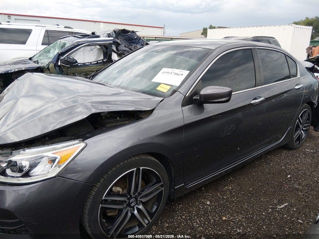 2017 Honda Accord Sport Se მანქანა იყიდება აუქციონზე, vin: 1HGCR2F18HA083912, აუქციონის ნომერი: 45937069