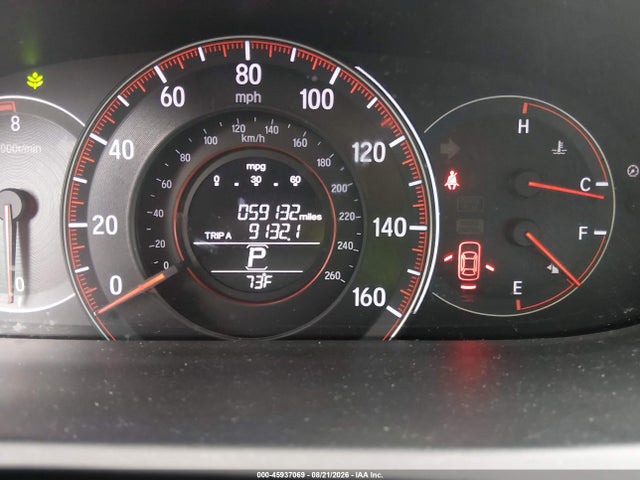 2017 Honda Accord Sport Se მანქანა იყიდება აუქციონზე, vin: 1HGCR2F18HA083912, აუქციონის ნომერი: 45937069