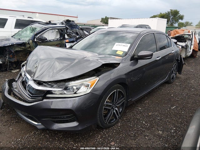 2017 Honda Accord Sport Se მანქანა იყიდება აუქციონზე, vin: 1HGCR2F18HA083912, აუქციონის ნომერი: 45937069