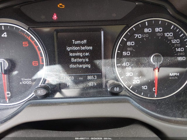 45937111 :رقم المزاد ، WA1CMAFP1EA121742 vin ، 2014 Audi Q5 3.0 Tdi Premium Plus مزاد بيع