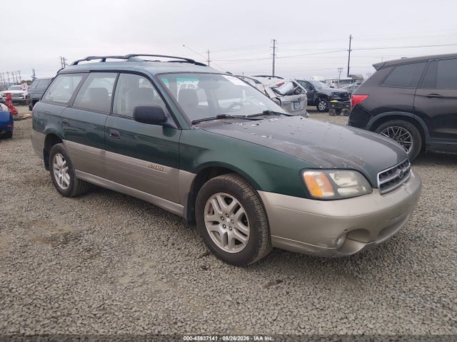 Aukcja sprzedaży 2001 Subaru Outback, vin: 4S3BH675417608439, numer aukcji: 45937141