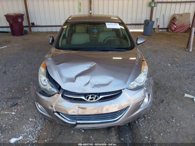 2013 Hyundai Elantra Gls მანქანა იყიდება აუქციონზე, vin: 5NPDH4AE1DH230960, აუქციონის ნომერი: 45937143