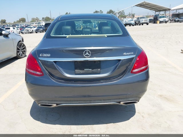 Продажа на аукционе авто 2015 Mercedes-benz C 300 4matic, vin: 55SWF4KB0FU090967, номер лота: 45937149