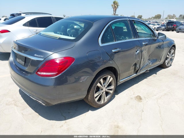 Продажа на аукционе авто 2015 Mercedes-benz C 300 4matic, vin: 55SWF4KB0FU090967, номер лота: 45937149