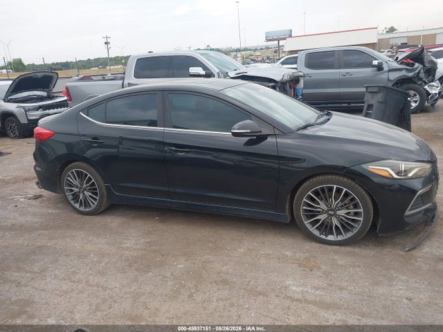 Продажа на аукционе авто 2018 Hyundai Elantra Sport, vin: KMHD04LB7JU469257, номер лота: 45937151