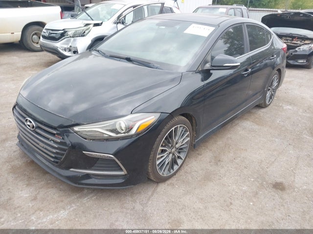 Продажа на аукционе авто 2018 Hyundai Elantra Sport, vin: KMHD04LB7JU469257, номер лота: 45937151