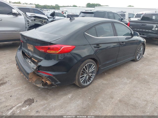 Продажа на аукционе авто 2018 Hyundai Elantra Sport, vin: KMHD04LB7JU469257, номер лота: 45937151