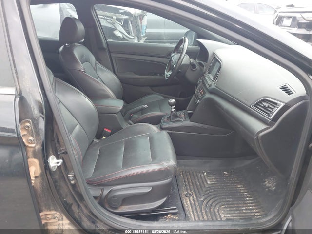 Продажа на аукционе авто 2018 Hyundai Elantra Sport, vin: KMHD04LB7JU469257, номер лота: 45937151