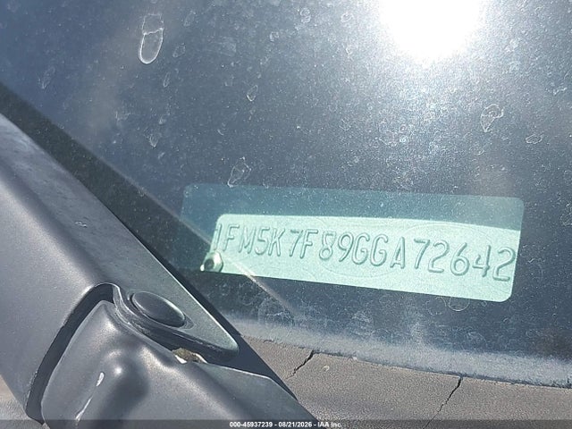 Ford Explorer Limited 2016 1FM5K7F89GGA72642 Image 9