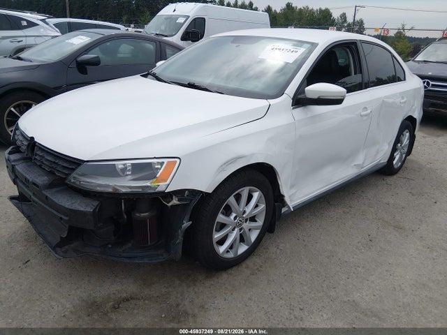 2013 Volkswagen Jetta 2.5l Se მანქანა იყიდება აუქციონზე, vin: 3VWDP7AJ6DM456047, აუქციონის ნომერი: 45937249