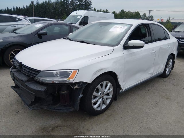 2013 Volkswagen Jetta 2.5l Se მანქანა იყიდება აუქციონზე, vin: 3VWDP7AJ6DM456047, აუქციონის ნომერი: 45937249