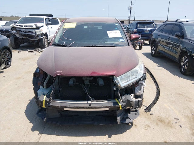 Aukcja sprzedaży 2017 Toyota Highlander Le, vin: 5TDZZRFH5HS220810, numer aukcji: 45937283