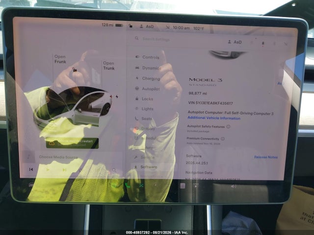 Tesla Model 3 Long Range/mid Range/standard Range/standard Range Plus 2019 5YJ3E1EA8KF435617 Image 7