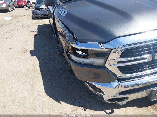 2019 Ram 1500 Big Horn/lone Star  4x4 5'7 Box მანქანა იყიდება აუქციონზე, vin: 1C6SRFFT2KN637875, აუქციონის ნომერი: 45937314