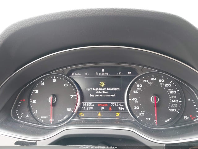 Продаж на аукціоні авто 2017 Audi Q7 2.0t Premium, vin: WA1AHAF77HD044759, номер лоту: 45937315