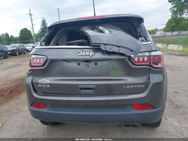 45937330 :رقم المزاد ، 3C4NJDCB7KT639182 vin ، 2019 Jeep Compass Limited 4x4 مزاد بيع