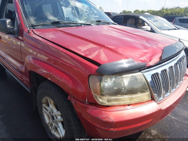 Продажа на аукционе авто 2002 Jeep Grand Cherokee Laredo, vin: 1J4GW48S22C263614, номер лота: 45937337
