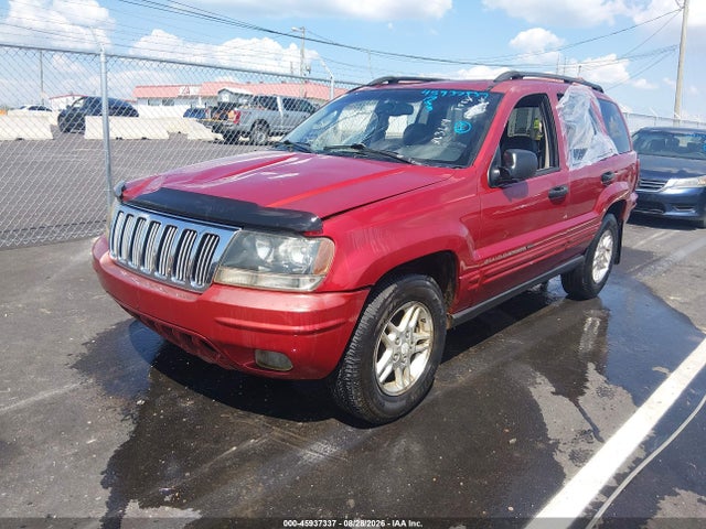 Продажа на аукционе авто 2002 Jeep Grand Cherokee Laredo, vin: 1J4GW48S22C263614, номер лота: 45937337