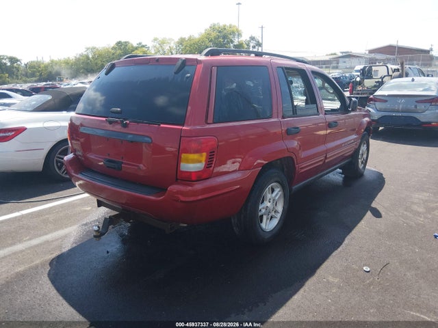 Продажа на аукционе авто 2002 Jeep Grand Cherokee Laredo, vin: 1J4GW48S22C263614, номер лота: 45937337