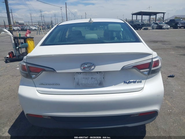 2016 Hyundai Sonata Hybrid Se მანქანა იყიდება აუქციონზე, vin: KMHE24L18GA041956, აუქციონის ნომერი: 45937347