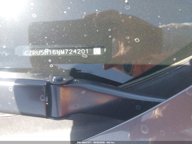 45937371 :رقم المزاد ، 3CZRU5H16NM724201 vin ، 2022 Honda Hr-v 2wd Sport مزاد بيع