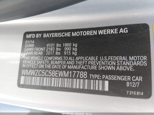 Aukcja sprzedaży 2014 Mini Countryman Cooper S, vin: WMWZC5C58EWM17788, numer aukcji: 45937406