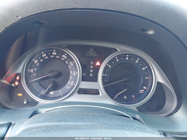 Aukcja sprzedaży 2009 Lexus Is 250, vin: JTHBK262X92087655, numer aukcji: 45937410