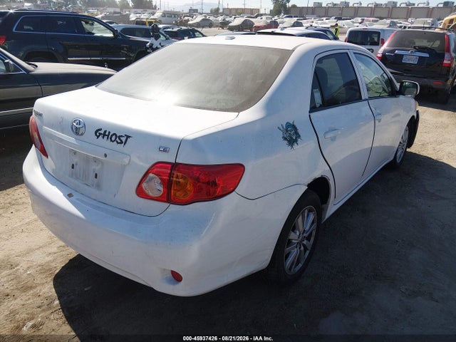 2009 Toyota Corolla Le მანქანა იყიდება აუქციონზე, vin: JTDBL40E499075618, აუქციონის ნომერი: 45937426