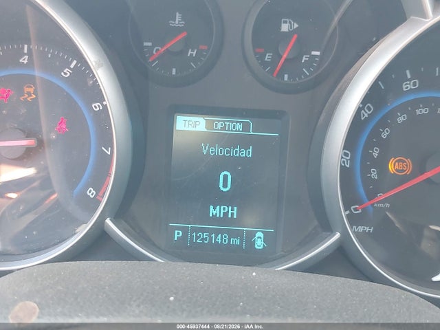 1G1PE5SB7G7110033 Chevrolet Cruze Limited 1lt Auto