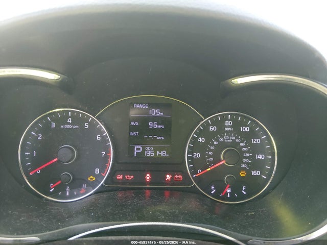 45937475 :رقم المزاد ، KNAFK4A61F5260866 vin ، 2015 Kia Forte Lx مزاد بيع