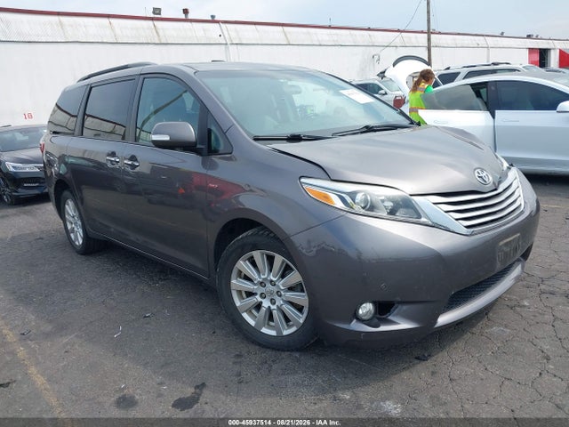 Продаж на аукціоні авто 2017 Toyota Sienna Limited 7 Passenger, vin: 5TDDZ3DC0HS152382, номер лоту: 45937514
