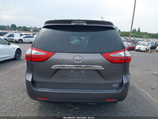 Продаж на аукціоні авто 2017 Toyota Sienna Limited 7 Passenger, vin: 5TDDZ3DC0HS152382, номер лоту: 45937514