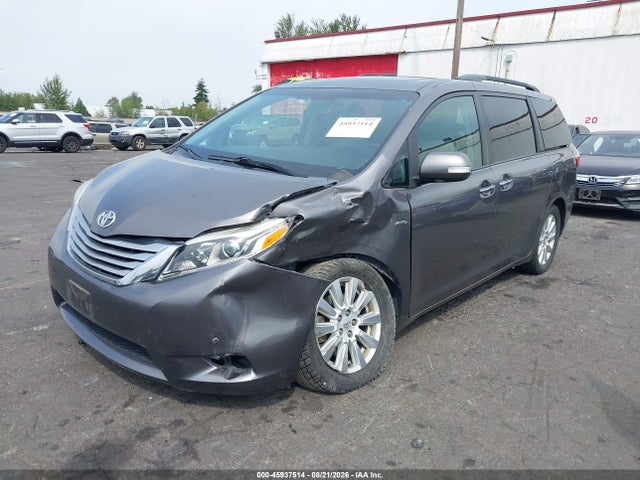 Продаж на аукціоні авто 2017 Toyota Sienna Limited 7 Passenger, vin: 5TDDZ3DC0HS152382, номер лоту: 45937514