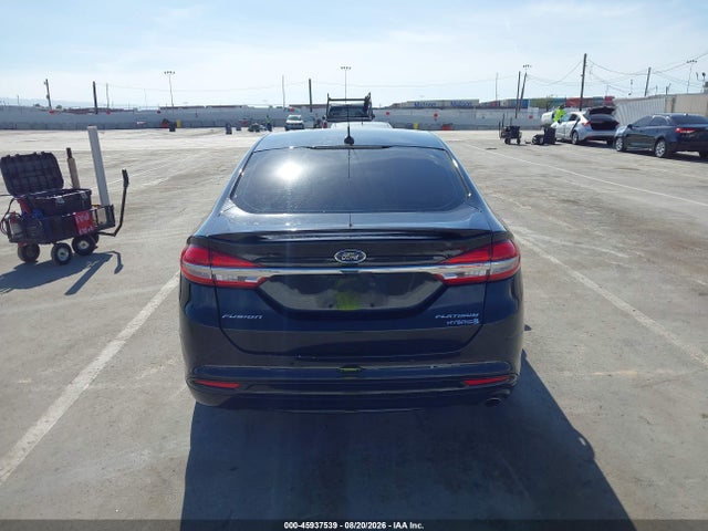 Продажа на аукционе авто 2017 Ford Fusion Hybrid Platinum, vin: 3FA6P0RU0HR266941, номер лота: 45937539
