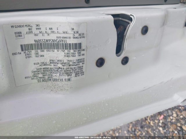 45937559 :رقم المزاد ، 1FAHP34N56W255096 vin ، 2006 Ford Focus Zx4 مزاد بيع